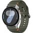 Samsung Galaxy Watch7 • 44 мм • Silver • Bluetooth / Wi-Fi + 4G LTE, Размер: 44 мм, Цвет: Silver, Тип ремешка: Sport, Цвет ремешка: Green, Размер ремешка: M/L, Подключение часов: Bluetooth / Wi-Fi + 4G LTE