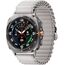 Samsung Galaxy Watch Ultra • 47 мм • Titanium Silver, Размер: 47 мм, Цвет: Titanium Silver, Тип ремешка: Trail, Цвет ремешка: White Sand, Размер ремешка: M/L